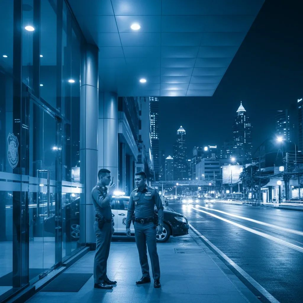 Pattaya police enforcement operation representing Thailand's intensified gambling crackdown